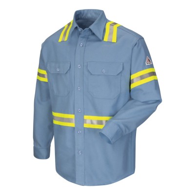 Bulwark SLDTT Men's Tall Enhanced Visibility Uniform Shirt