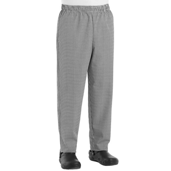 5360 Chef Designs Black and White Check
