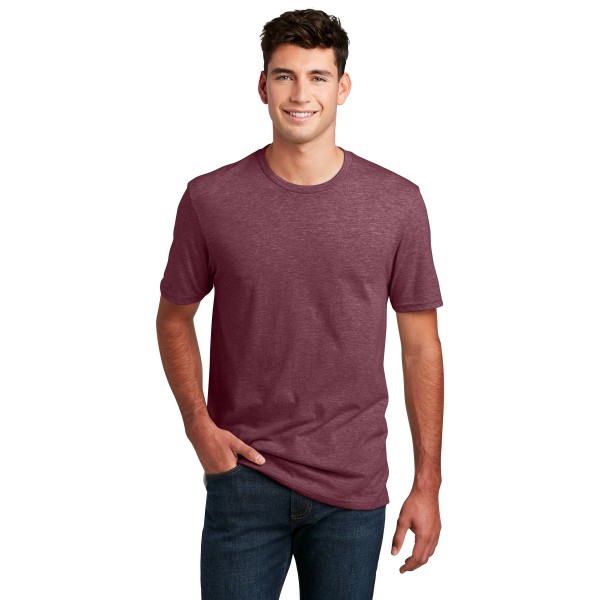 DM108 District Heathered Cardinal