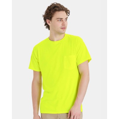 Hanes W110 Unisex Workwear Pocket T-Shirt