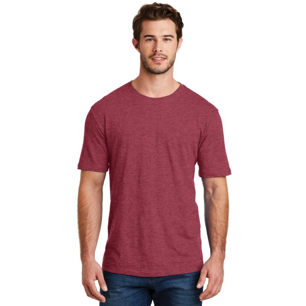 DM108 District Heathered Red