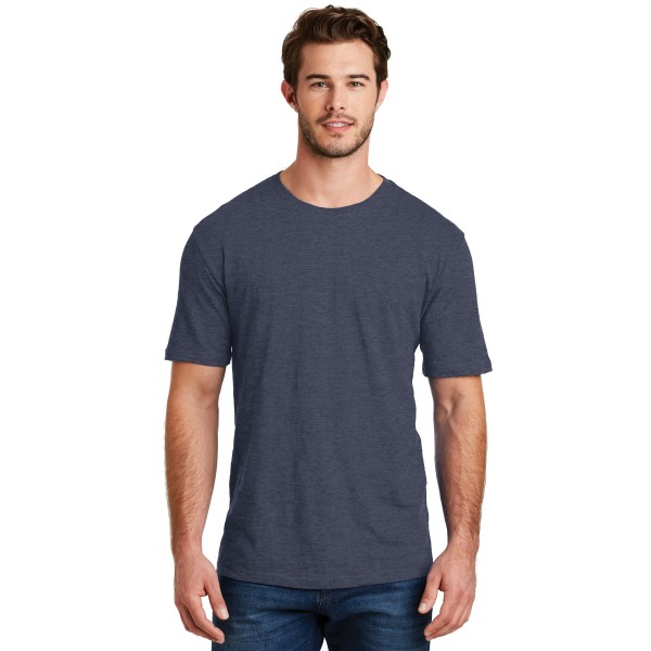 DM108 District Heathered Navy