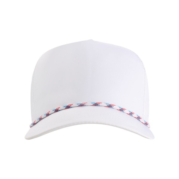 5054 Imperial White/ Light Blue-Red