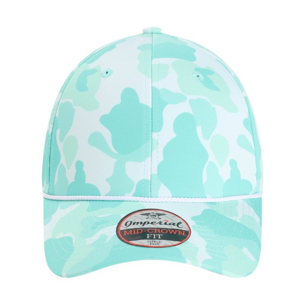 5058 Imperial Frog Skin Camo Aqua
