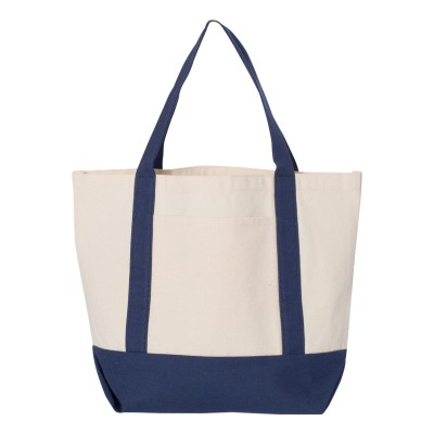 Liberty Bags 8867 Natural/ Navy