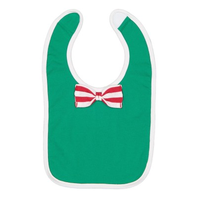 Rabbit Skins 1002 Infant Baby Rib Bow Tie Bib
