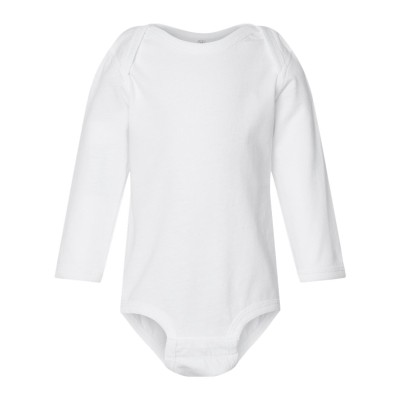 Rabbit Skins 4421 Infant Fine Jersey Long Sleeve Bodysuit