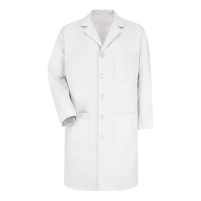 Red Kap KP14 Unisex Button Front Lab Coat