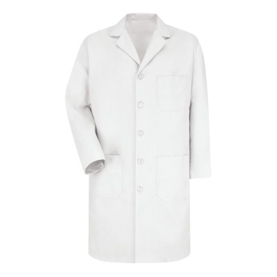 Red Kap KP14T Unisex Tall Button Front Lab Coat