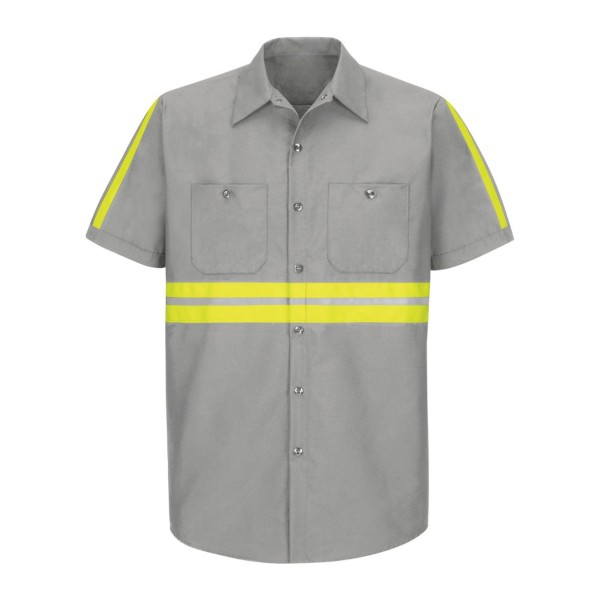 SP24ET Red Kap Light Grey/ Yellow Trim