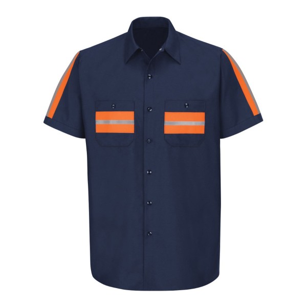 SP24ET Red Kap Navy/ Orange Trim