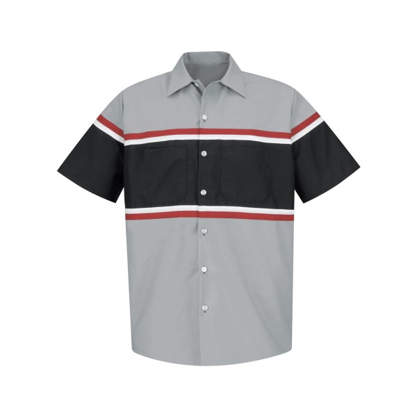 SP24GM Red Kap Grey/ Black/ Red