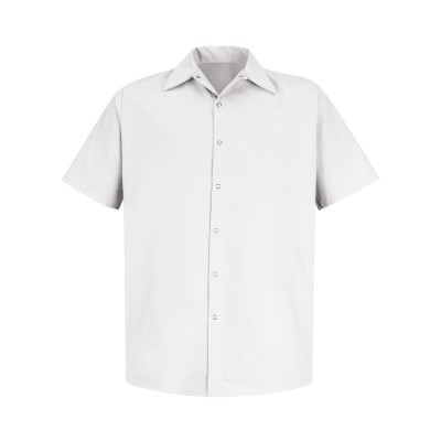 Red Kap SP26 Men's Specialized Short Sleeve Pocketless Work Shirt