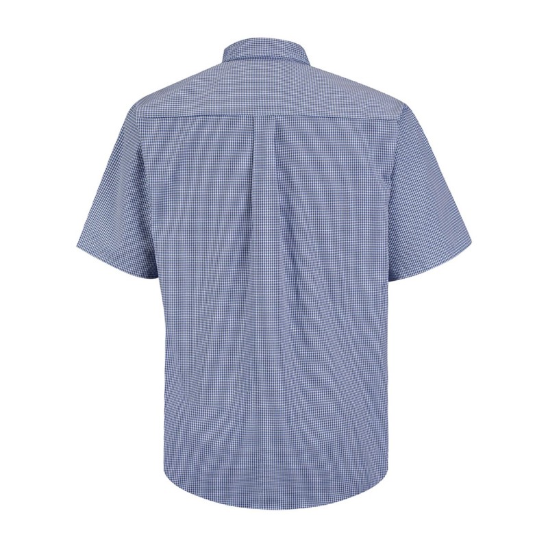 Red Kap SP84 White/ Blue Plaid