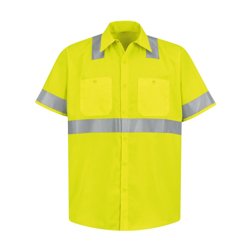 Red Kap SS24HV HV-Fluorescent Yellow/ Green