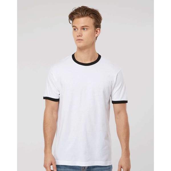 246 Tultex White/ Black