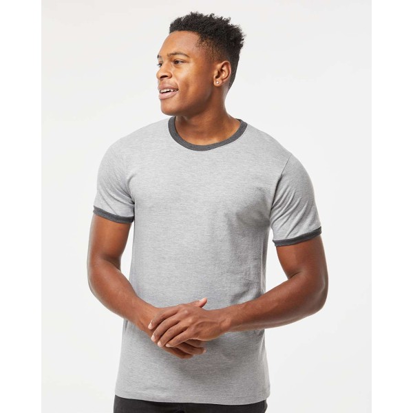 246 Tultex Heather Grey/ Heather Charcoal