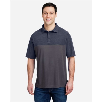CORE365 CE112C Carbon/ Classic Navy Heather