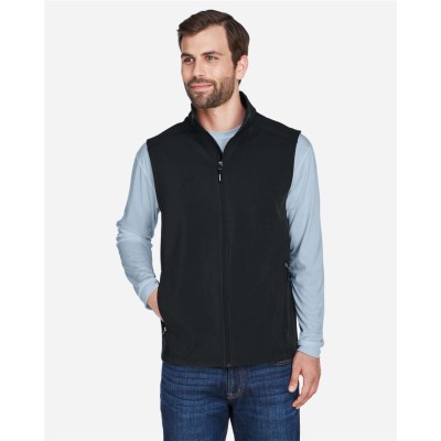 CORE365 CE701 Men's Cruise Two-Layer Fleece Bonded Soft Shell Vest