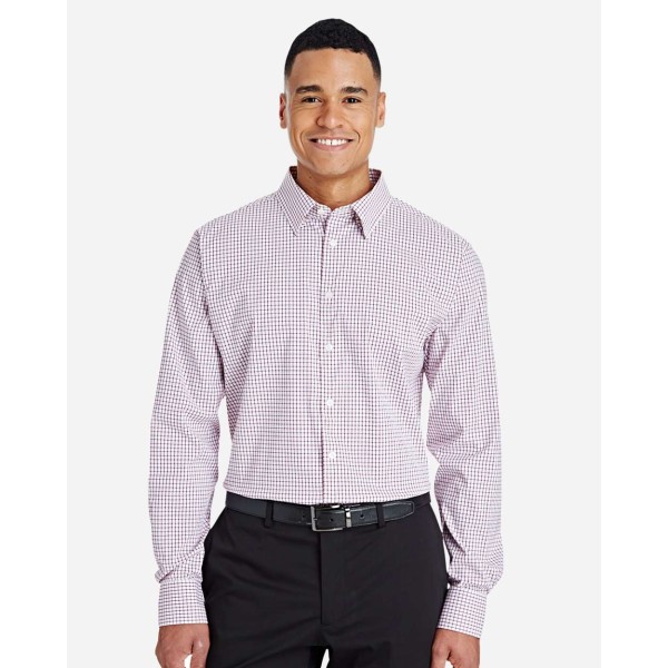 DG540 Devon & Jones BURGUNDY/ WHITE