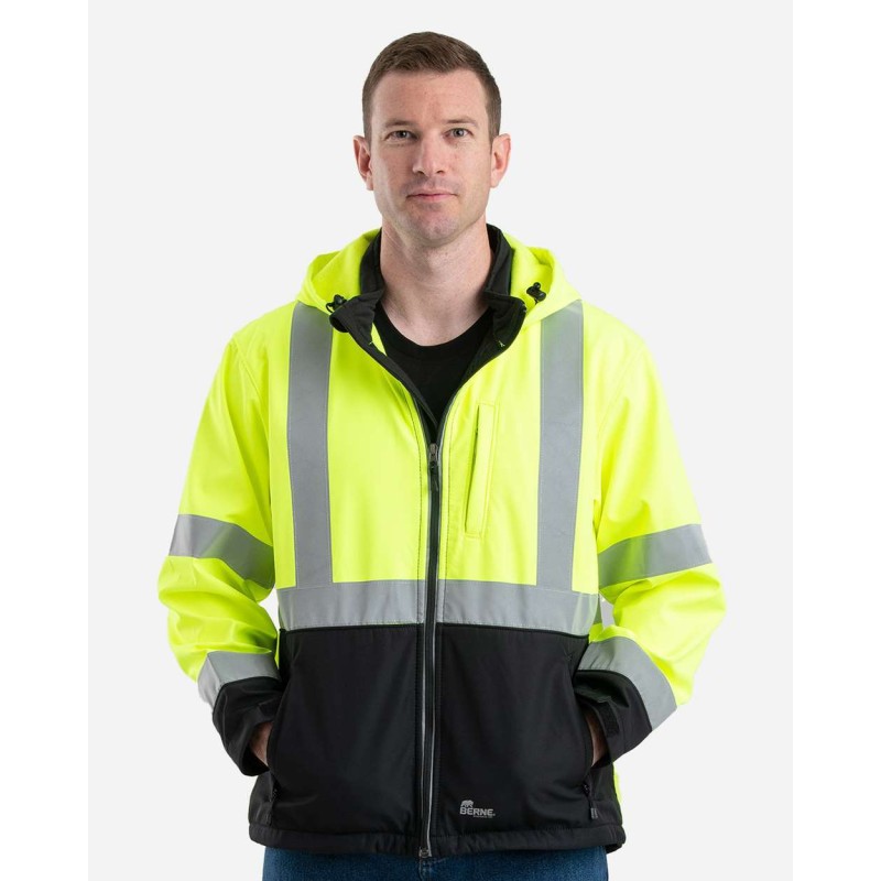 Berne Apparel HVJS206T Yellow