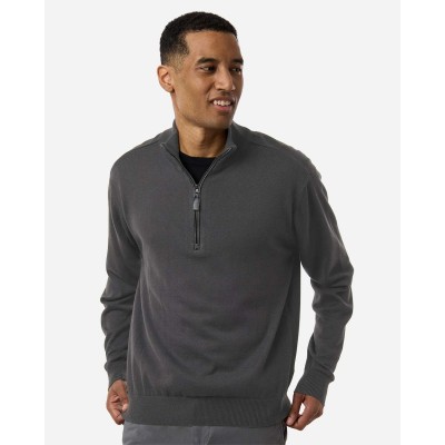 Devon & Jones DG446 Men's New Classics Quarter-Zip Sweater