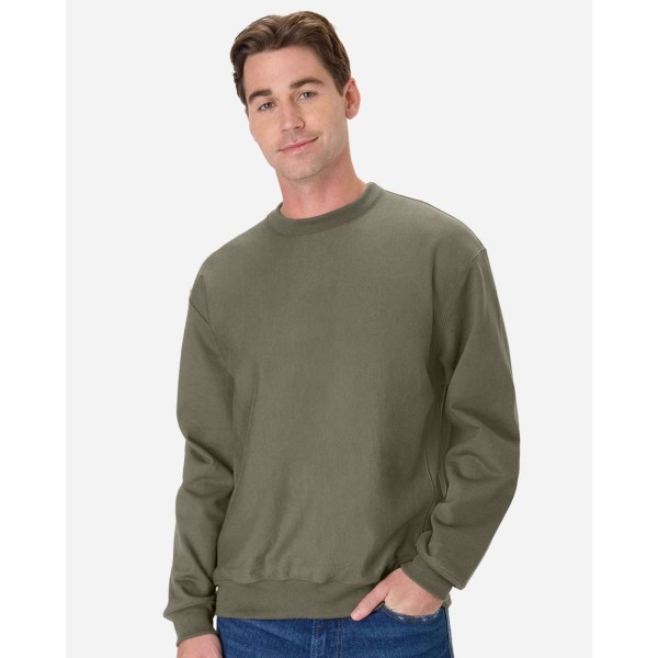 OG600 Hanes Fatigue Green