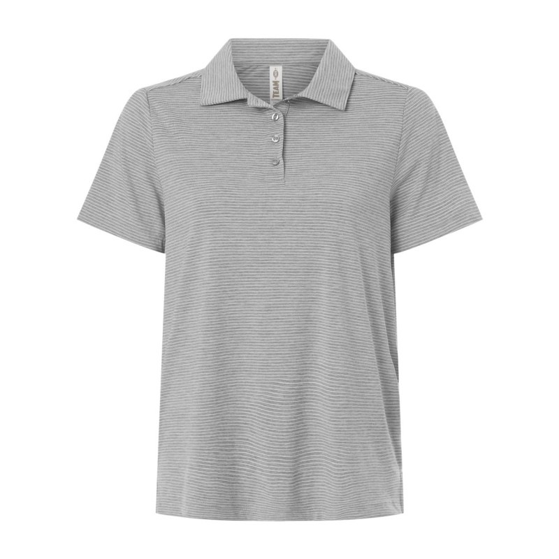 Team 365 TT125W Athletic Heather/ White