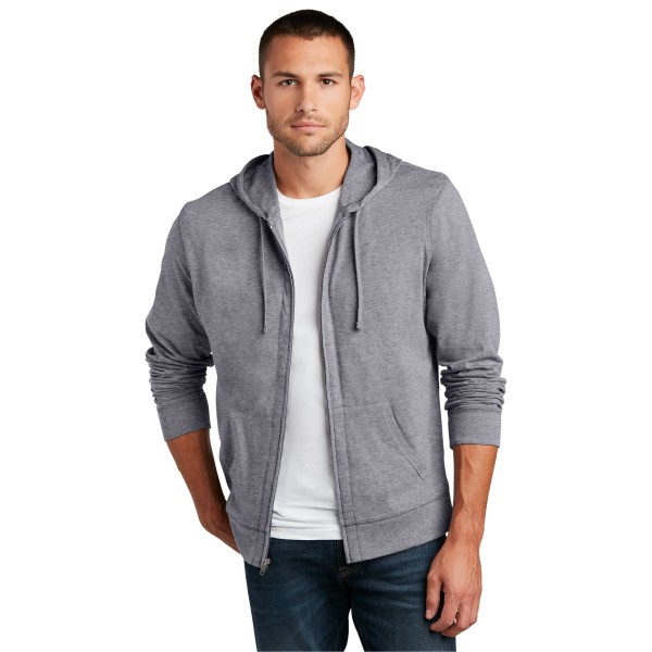 DT1100 District Dark Heather Grey