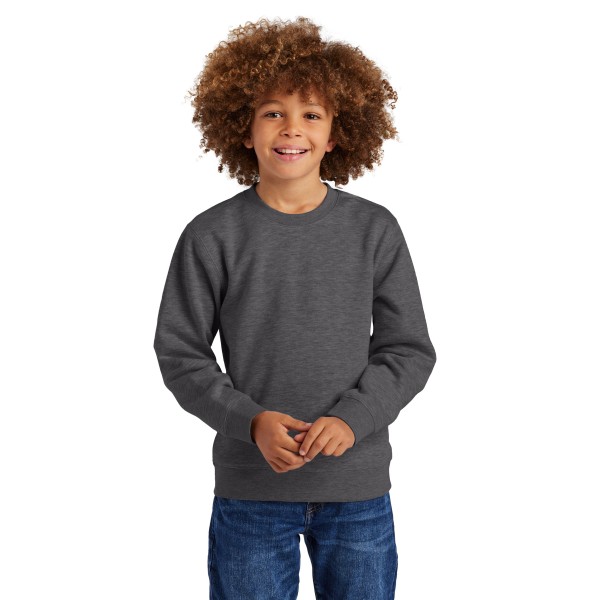 DT6104Y District Heathered Charcoal